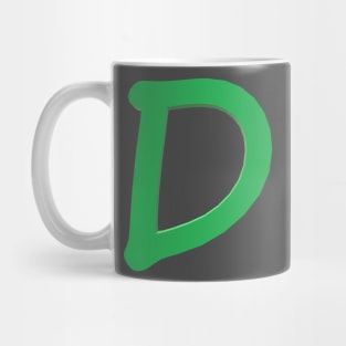 Letter D Mug